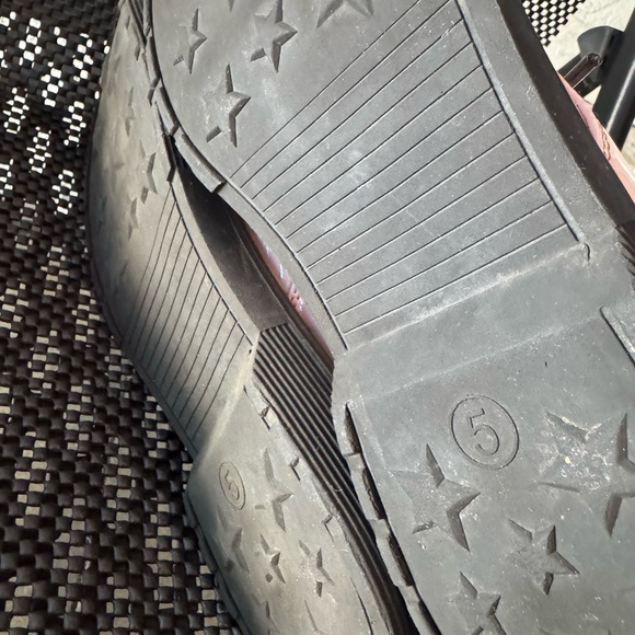 Trendy Pink Lace-Up Kids Boots - Picture 7 of 11